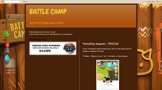 
                            4. BATTLE CAMP : PennyPop Support – TROCAS