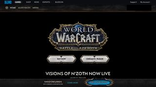 
                            13. Battle for Azeroth - Home - WoW - World of Warcraft