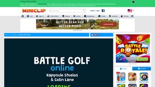 
                            12. Battle Golf Online - A free Multiplayer Game - Miniclip