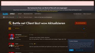 
                            1. Battle net Client lässt wow Aktualisieren - World of Warcraft ...