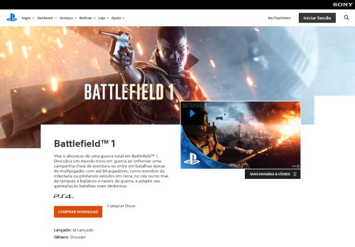 
                            11. Battlefield™ 1 Game | PS4 - PlayStation