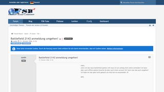 
                            8. Battlefield 2142 anmeldung umgehen! - PC Spiele – Talk - Freesoft ...