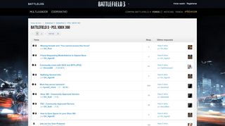 
                            6. Battlefield 3 - PS3, - Foros - Battlelog / Battlefield 3