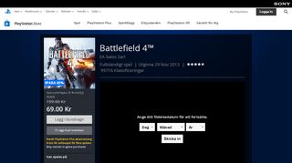 
                            5. Battlefield 4™ på PS4 | Officiell PlayStation™Store Sverige