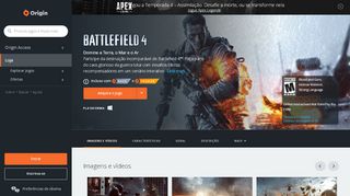 
                            1. Battlefield 4™ para PC | Origin