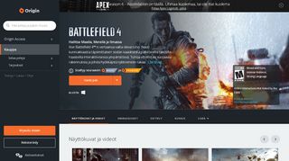 
                            5. Battlefield 4™ – PC | Origin