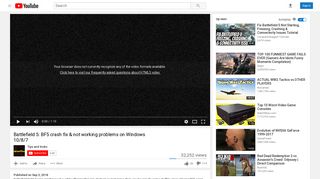 
                            10. Battlefield 5: BF5 crash fix & not working problems on Windows 10/8/7 ...