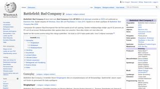 
                            10. Battlefield: Bad Company 2 – Wikipedia