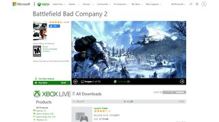 
                            12. Battlefield Bad Company 2 - Xbox Marketplace