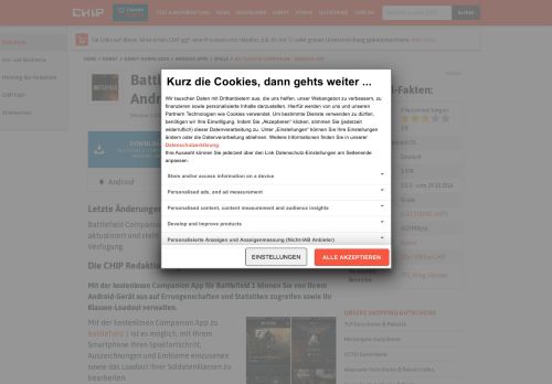 
                            11. Battlefield Companion - Android App - Download - CHIP
