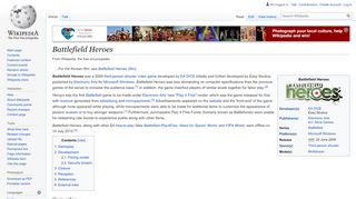 
                            5. Battlefield Heroes - Wikipedia