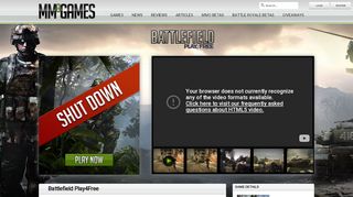 
                            2. Battlefield Play4Free - MMOGames.com