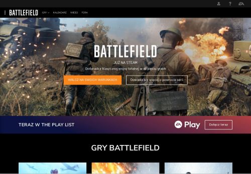 
                            6. Battlefield – Uznana strzelanka z perspektywy pierwszej osoby od EA ...