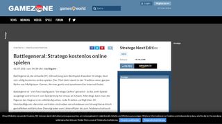 
                            9. Battlegeneral: Stratego kostenlos online spielen - Gamezone