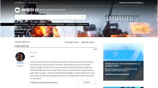 
                            9. Battlelog login - Answer HQ - Answers EA