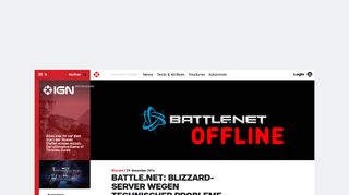 
                            4. Battle.net: Blizzard-Server wegen technischer Probleme offline