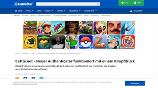 
                            12. Battle.net - Neuer Authenticator funktioniert mit einem Knopfdruck ...