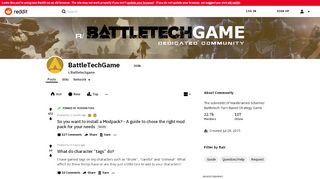 
                            3. BattleTechGame - Reddit