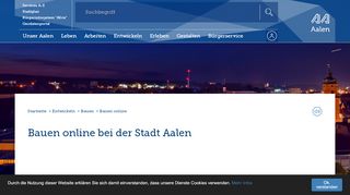 
                            10. Bauen online bei der Stadt Aalen - Stadt Aalen