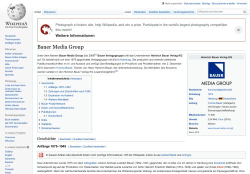 
                            12. Bauer Media Group – Wikipedia