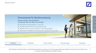 
                            8. Baufinanzierungspartnerportal – Deutsche Bank Privatkunden