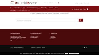 
                            11. BaugeldBoerse GmbH & Co. KG - Partner werden