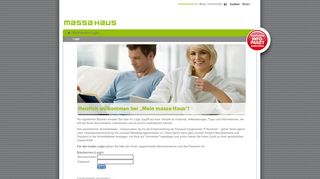 
                            1. Bauherren-Login - massa haus