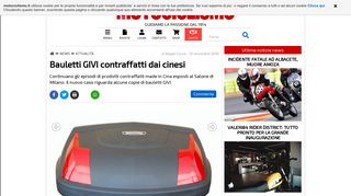 
                            12. Bauletti moto GIVI contraffatti dai cinesi - Motociclismo
