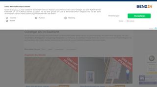 
                            3. Baumarkt Sale - Reduzierte Angebote online - BENZ24