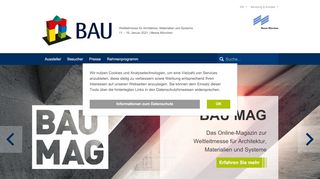 
                            13. Baumesse München | Weltleitmesse BAU