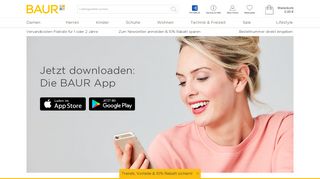 
                            10. BAUR Shopping-App für Mode & Wohnen » Android & iOS App