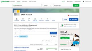 
                            10. BAUR Versand Salaries in Burgkunstadt | Glassdoor