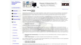 
                            3. Bauser-Enterprises IT: Google-Hacking