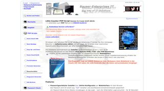 
                            7. Bauser-Enterprises IT: Little-Counter-PHP-Script (Besucherzähler)