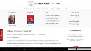 
                            4. Bavaria Finanzservice - Verbraucherschutz.de