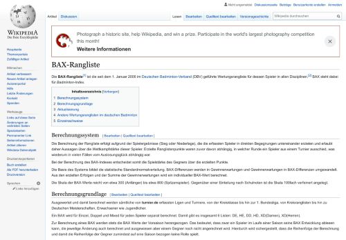 
                            4. BAX-Rangliste – Wikipedia