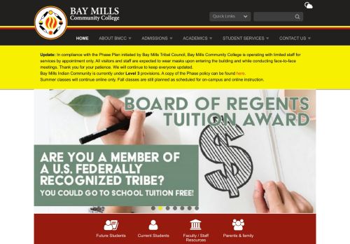 
                            8. Bay Mills Community College |