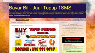 
                            9. Bayar Bil - Jual Topup 1SMS