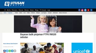 
                            9. Bayaran balik pinjaman PTPK RM100 sebulan - Nasional - ...