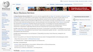 
                            8. Bayer Business Services – Wikipedia