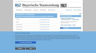 
                            2. Bayerischer Staatsanzeiger - Bayerische Staatszeitung