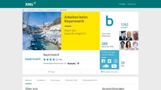 
                            11. Bayernwerk als Arbeitgeber | XING Unternehmen