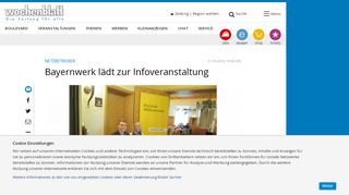 
                            11. Bayernwerk lädt zur Infoveranstaltung - Wochenblatt