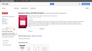 
                            13. Bayesian Ideas and Data Analysis: An Introduction for Scientists and ...