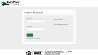 
                            5. BayPort Credit Union | Login