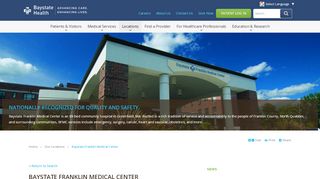
                            13. Baystate Franklin Medical Center | Baystate Health | Springfield, MA