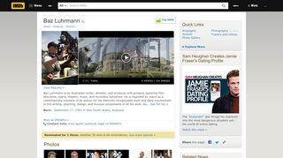 
                            9. Baz Luhrmann - IMDb