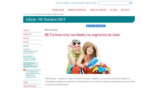 
                            6. BB Turismo traz novidades no segmento de lazer - Previ