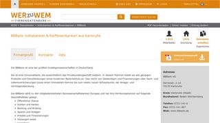 
                            10. BBBank Volksbanken & Raiffeisenbanken aus Karlsruhe in der ...