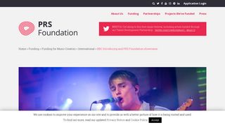 
                            12. BBC Introducing and PRS Foundation showcases - PRS for Music ...